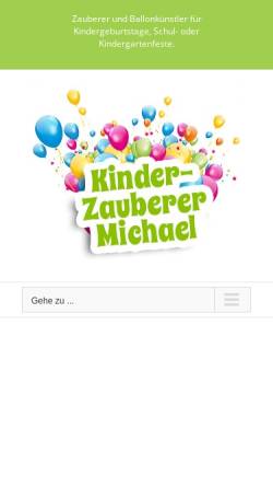 Kinderzauberer Michael