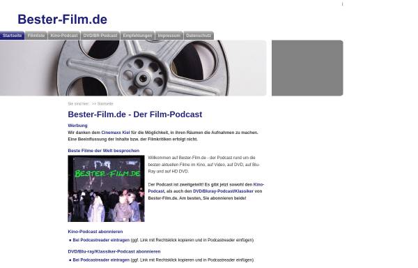 Vorschau von www.bester-film.de, Bester-Film.de