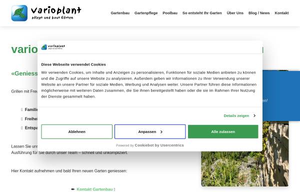 Vorschau von www.varioplant.ch, Varioplant GmbH