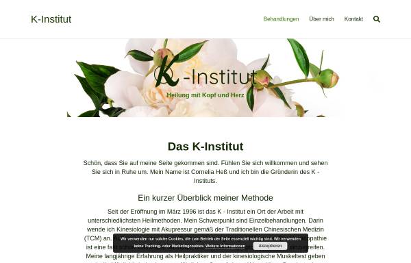 Vorschau von www.k-institut.de, Cornelia Heß