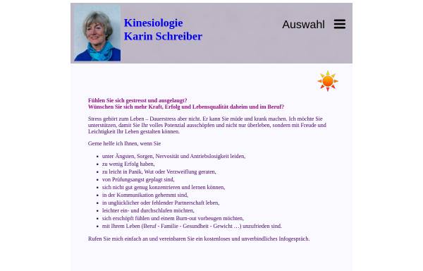 Vorschau von www.schreiber2.de, Karin Schreiber