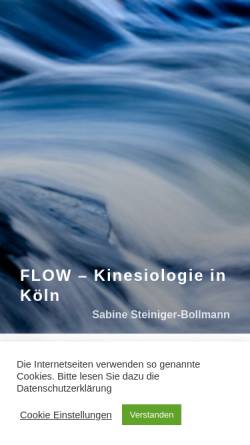 Vorschau der mobilen Webseite www.kinesiologie-koeln.de, Kinesiologie-Köln