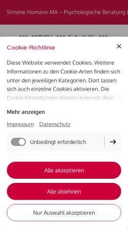 Simone Homann - Lösungsfokussierte Beratung und Coaching