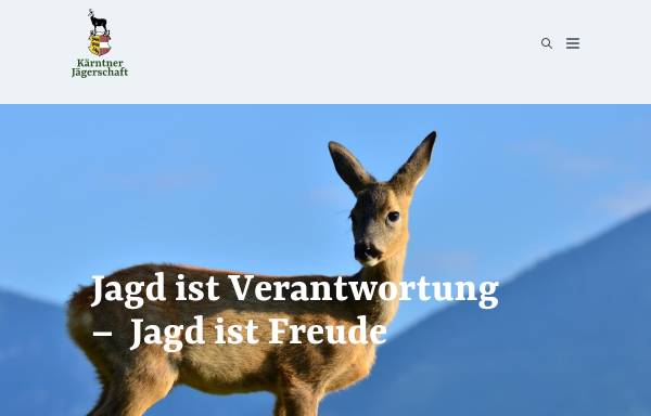Vorschau von www.kaerntner-jaegerschaft.at, Kärntner Jägerschaft