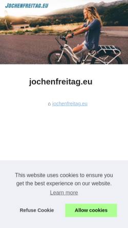 Vorschau der mobilen Webseite www.jochenfreitag.eu, Freitag, Jochen
