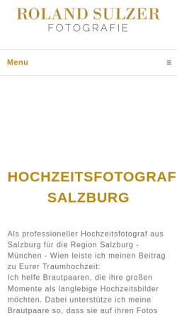 Vorschau der mobilen Webseite sulzer.photography, Sulzer, Gerhard