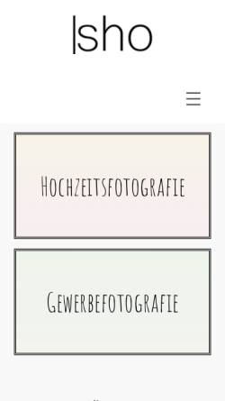 Vorschau der mobilen Webseite www.sho-foto.de, Hofmann, Steffen