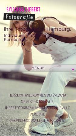 Vorschau der mobilen Webseite www.hsfotoplus.de, Siebert, Sylvana