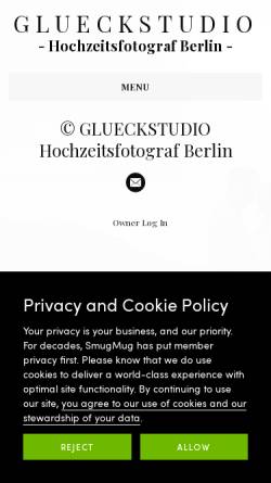 Vorschau der mobilen Webseite www.hochzeitsfotograf.studio, Detel, Simon