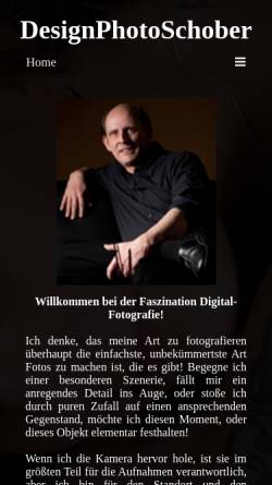 Vorschau der mobilen Webseite www.designphoto-schober.de, Schober, Thomas