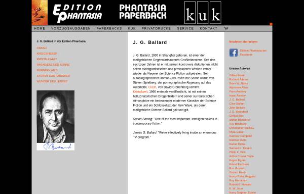 Vorschau von www.edition-phantasia.de, James G. Ballard