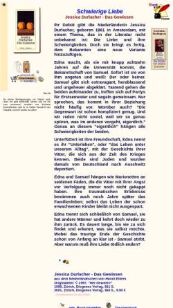 Vorschau der mobilen Webseite www.leser-service.de, Jessica Durlacher: Das Gewissen
