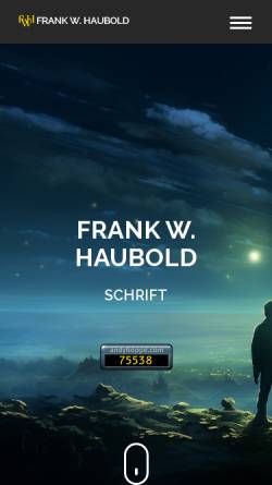 Vorschau der mobilen Webseite frank-haubold.de, Rabenschwarze Geschichten