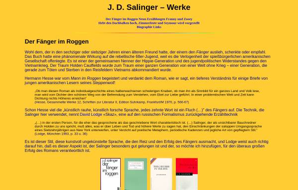 J. D. Salinger - Werke