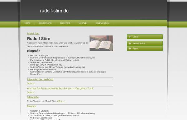 Vorschau von www.rudolf-stirn.de, Rudolf Stirn