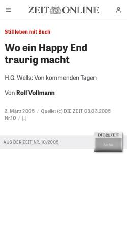 Vorschau der mobilen Webseite www.zeit.de, Wo ein Happy End traurig macht