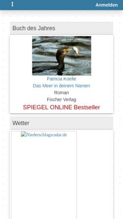 Vorschau der mobilen Webseite f3961.nexusboard.de, Literaturforum