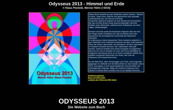Vorschau von www.odysseus2013.de, Odysseus 2013