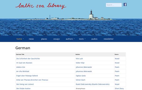 Baltic Sea Library - deutsch