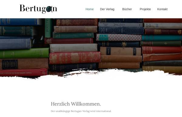 Vorschau von www.bertugan.de, Bertugan-Verlag