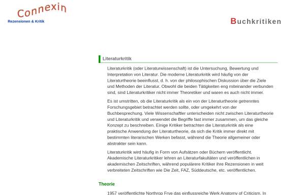Vorschau von www.buch-rezension.eu, Buchrezension und Buchkritik
