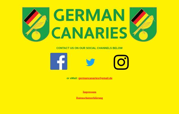 Vorschau von www.german-canaries.de, German Canaries