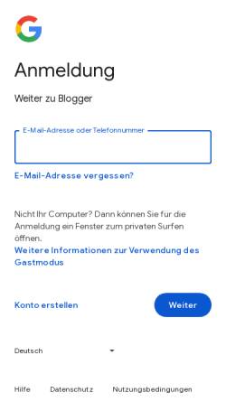 Vorschau der mobilen Webseite klingenfaenger.blogspot.de, Now the world