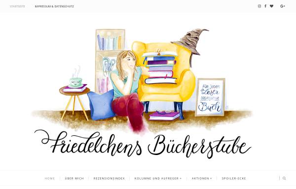 Vorschau von friedelchen.blogspot.de, Friedelchens Bücherstube