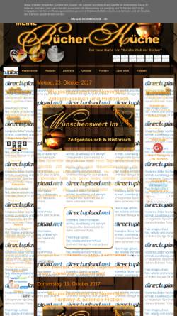Vorschau der mobilen Webseite www.meinebuecherkueche.de, Meine BücherKüche