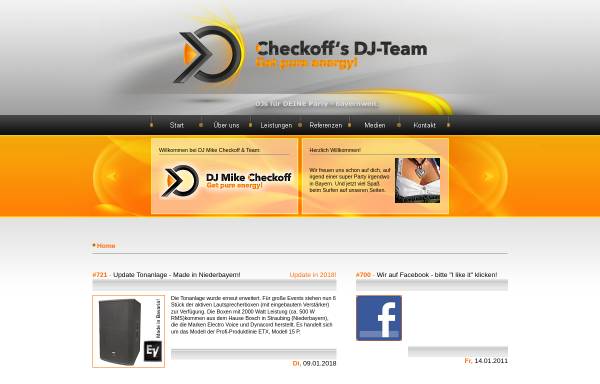 DJ Mike Checkoff und Team