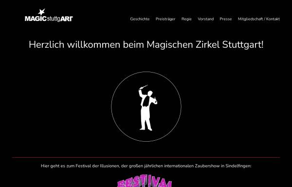Vorschau von www.magic-stuttgart.de, Magischer Zirkel Stuttgart