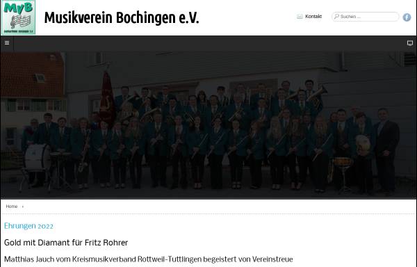 Vorschau von www.mv-bochingen.de, Musikverein Bochingen e.V.