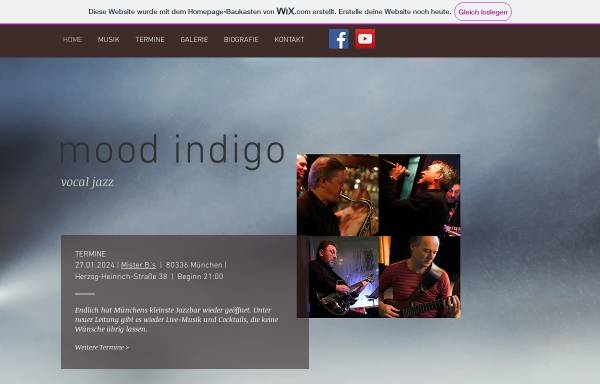 Vorschau von www.mood-indigo.info, Mood Indigo