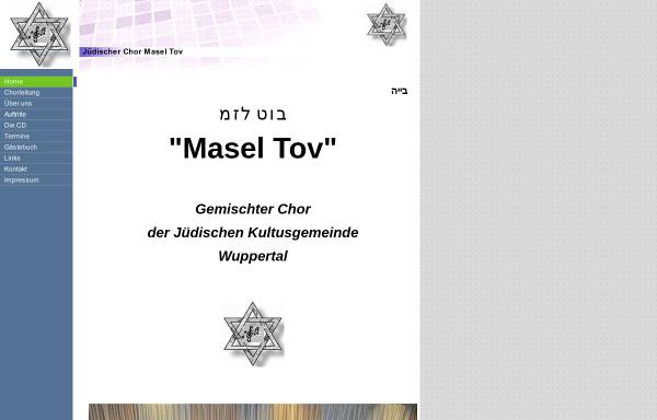 Jüdischer Chor Masel Tov Wuppertal