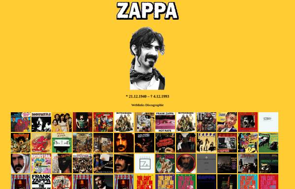 Vorschau von www.ottosell.de, Frank Zappa