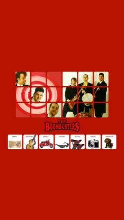 Vorschau der mobilen Webseite boombusters.de, The Boombusters