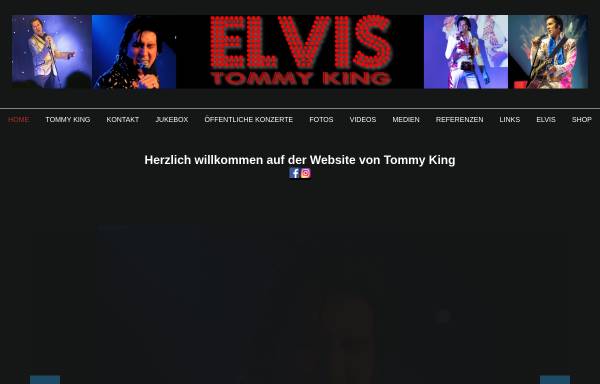 Vorschau von www.elvisshow.ch, Tommy King