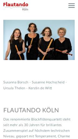 Flautando Köln, Blockflötenquartett