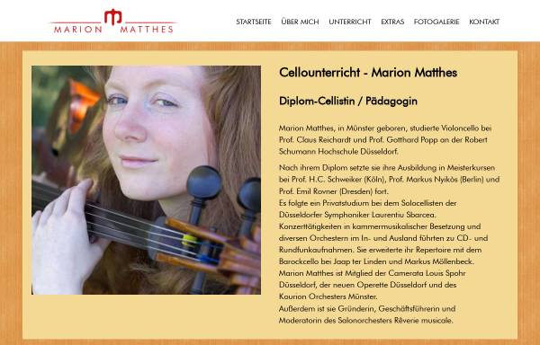 Matthes, Marion - Cellounterricht