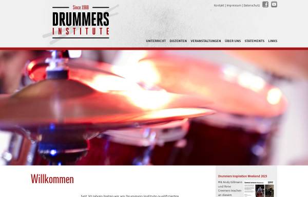 Vorschau von www.drummers-institute.com, Drummers Institute - Düsseldorf