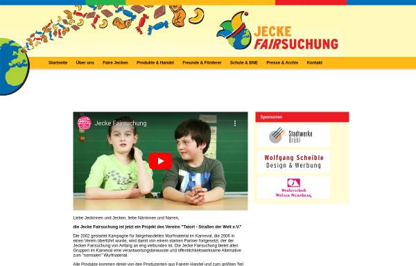 Vorschau von www.jeckefairsuchung.net, Jecke Fairsuchung
