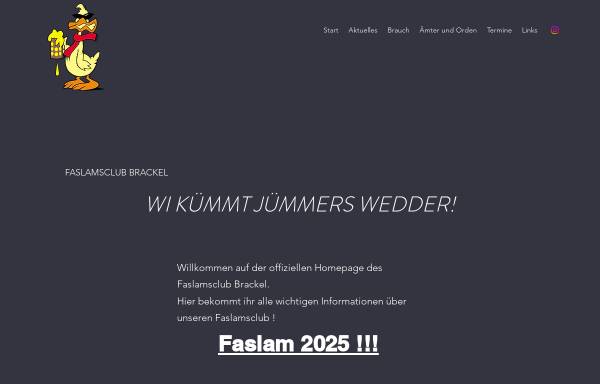 Faslamsclub Brackel - Wi kümmt jümmers wedder!