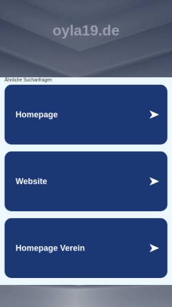 Vorschau der mobilen Webseite laderhuse.oyla19.de, Faschingsverein Lederhose e.V.