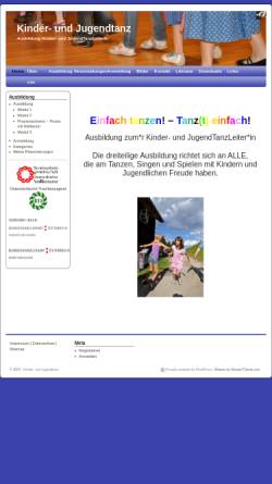 Vorschau der mobilen Webseite www.kinderundjugendtanz.at, Kinder- und Jugendtanz