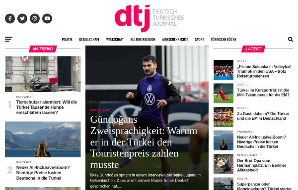 Vorschau von www.dtj-online.de, DTJ-Online