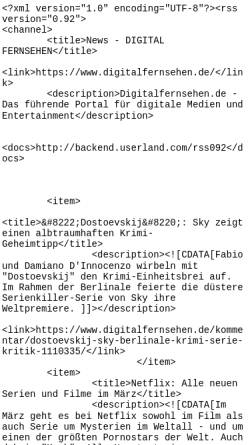 Vorschau der mobilen Webseite www.digitalfernsehen.de, Digitalfernsehen
