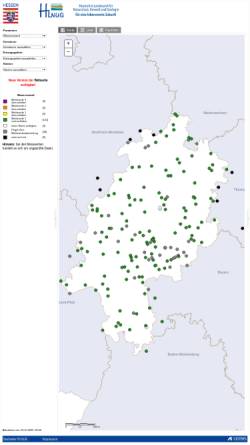 Vorschau der mobilen Webseite www.hlnug.de, Hessisches Landesamt für Naturschutz, Umwelt und Geologie