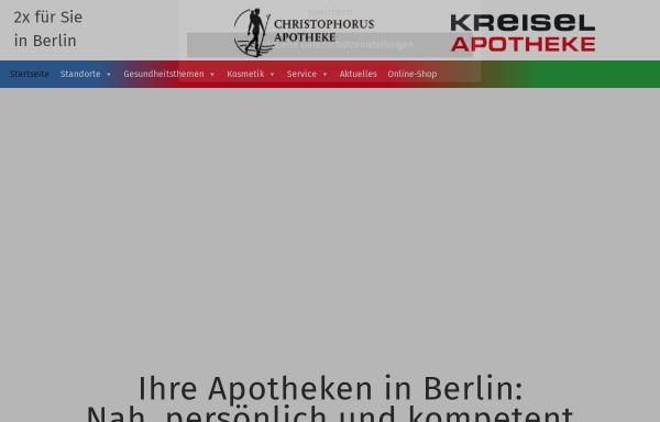 Vorschau von www.kreisel-apotheke.de, Kreisel Apotheke Steglitz