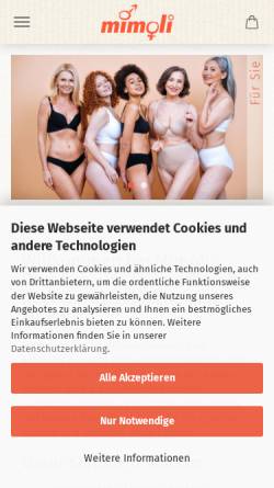 Unterwäsche Versandhandel Anette Molinnus