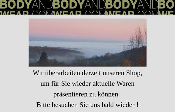 Vorschau von www.bodyandwear.de, Bodyandwear GmbH